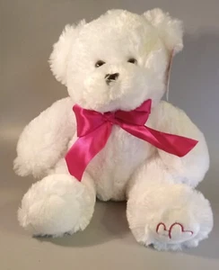 White Bear Plush. 1-800flowers. "Sweet Honee" 11" Tall. Soft. With Tag - Picture 1 of 8