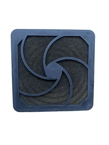 Lüfterfilter 12,5 x 12,5 cm - waschbar aus Polyurethanschaum, Ersatz NEU - Bild 1 von 5