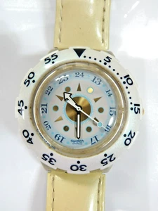 A Rare 1996 Swatch Scuba 200 Watch CREME DE LA CREME SDK126, Working, Exc Cond - Picture 1 of 11