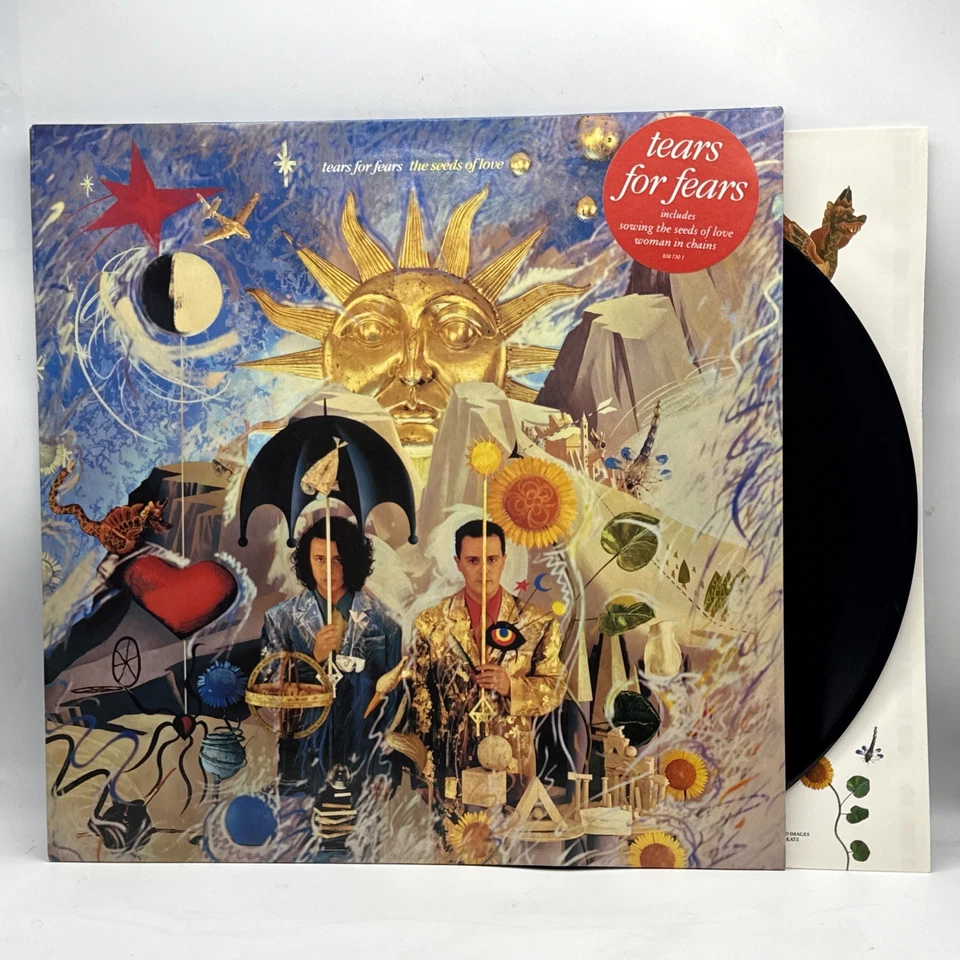 Tears For Fears - The Seeds Of Love - 1989 UK 1st Press (EX) HYPE Sticker - Image 1 of 4