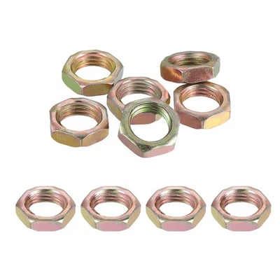 10Stk M14x1,5x7mm Sechskantmuttern Stahl verzinkt 19mm - Bild 1 von 4