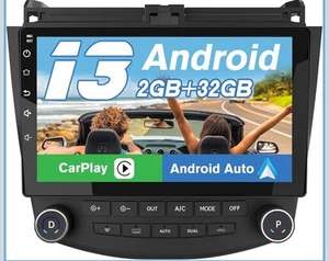 Honda Accord 2003–2007 10” Car Radio Stereo Touch Screen w/ CarPlay - Picture 1 of 7