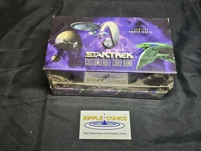 Star Trek CCG Premiere Edition Starter Deck II Display Box Factory Sealed  - Image 1 of 4