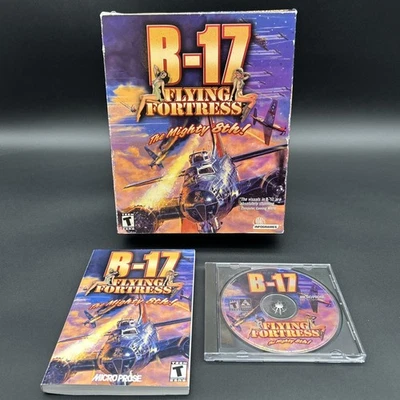 B-17 Flying Fortress: The Mighty 8th CD Big Box PC Game - Mint Disc! - Image 1 of 4
