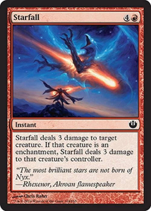 Starfall -Foil Light Play MTG Journey into Nyx - Image 1 of 1