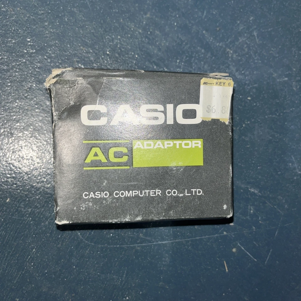 CASIO Calculator AC/DC Adapter Model # AD-4150 Output: 4.5V DC 600mA  - Image 1 of 2