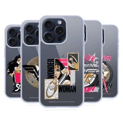 FUNDA DE GEL SUAVE WONDER WOMAN DC COMICS ARTES GRÁFICAS PARA TELÉFONOS APPLE iPHONE Foto 1 de 4
