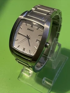 DNKY NY-1233 Men’s Stainless Steel Tank Watch - Picture 1 of 13