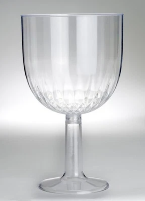 Ciotola COPPA effetto Cristallo in plastica - Alzata per dolci caramelle ecc. - Immagine 1 di 2