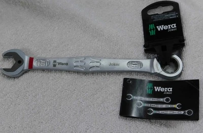 Llave combinada de trinquete Wera Joker 6003 17 mm x 160 mm NUEVA 020204 17 mm - Imagen 1 de 2