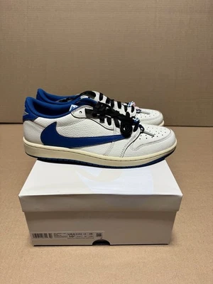 Travis Scott x Fragment Design x Jordan 1 Low OG Blue DM7866-104 Foto 1 de 4