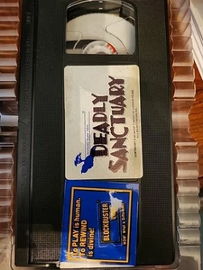 Deadly Sanctuary (Big Box VHS, Monterey Home Video, 1986 Jess Franco Justine - Picture 1 of 8