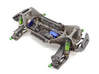 TRAXXAS MAXX V2 WIDEMAXX 1/10 4X4 MONSTER TRUCK ROLLER SLIDER w/ SERVO BLUE - Image 1 of 4