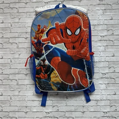 Marvel Spider-Man 16" Backpack School Kids Boys Book Bag Superhero NEW - Image 1 of 4