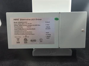 eBay NEW in box "WEGO" Model wdr6024svd1p DIMMABLE LED - Picture 1 of 4