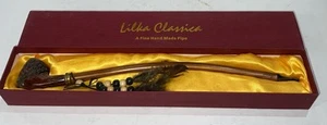Lilka Classica 15” Native American Peace Pipe With Feathers & Beads. - Picture 1 of 11