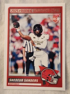 2025 Panini Score Shedeur Sanders Rookie Card #15 🏈Cleveland Browns🏈(B) - Bild 1 von 2