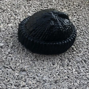 Vintage 1960's Hasbro GI Joe - Black Hard Plastic Beanie Cap Hat Original - Picture 1 of 5