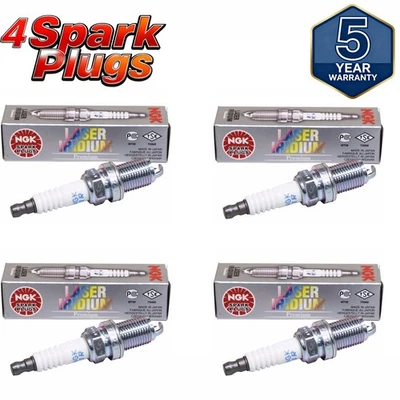 4x 3657/IZFR5K11 Spark Plugs Laser for Honda Odyssey Pilot Acura MDX - Image 1 of 4