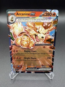 Arcanine ex 032/198 SV01: Scarlet & Violet Base Set Holo - Picture 1 of 4