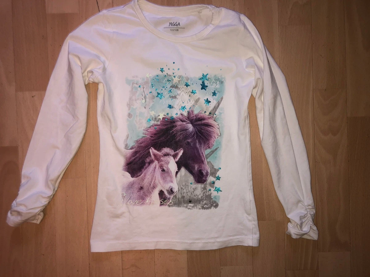 Top Model Mädchen Langarmshirt Mit Jill – Blau, Größe 164 (ca. 14 Jahre)