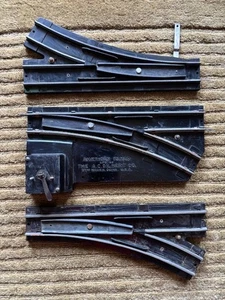 Vtg American Flyer S gauge Track Manual Switch - 3 Manual switch - Picture 1 of 3