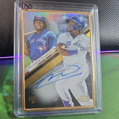 2019 Topps Gold Label - Framed Autographs #GLA-VG Vladimir Guerrero Jr. (AU, RC) - Image 1 of 2