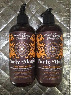 Uncle Funky's Daughter Curly Magic Curl Stimulator 12 fl oz Lot Of 2 - Image 1 of 4