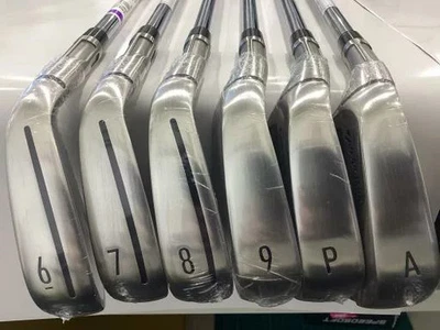 TaylorMade Stealth MAX lefty Iron Set 6-9,Pw,Aw 6pc Flex Stiff KBS MAX MT 85 JP - Image 1 of 4
