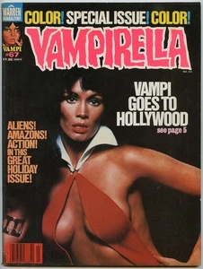 Vampirella Vol 1 #67 (Warren b/w magazine 1978) Barbara Leigh photo cover! - Picture 1 of 5