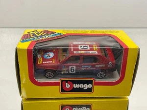 BBURAGO 4193 ALFA ROMEO 33 RALLY #6 -RED 1:43- GOOD IN BOX - Picture 1 of 6