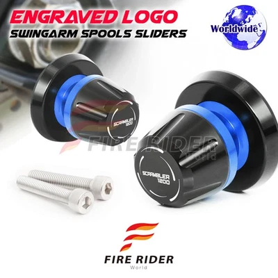8mm L-Sonic CNC Rear Swingarm Spools For Scrambler 1200 XE 19-20 19 Foto 1 de 4