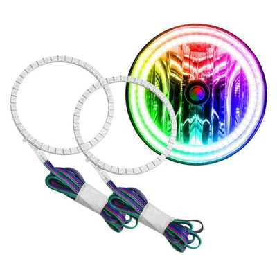 LED Fog Light Halo Ring Lights ColorSHIFT For 2008-2016 Toyota Sequoia - Изображение 1 из 4