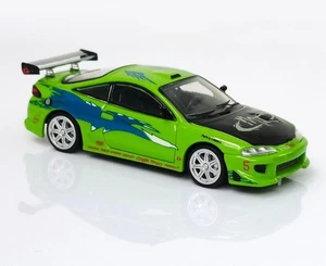 MITSUBISHI Eclipse - Fast & Furious - verde - TranscendModel 1:64 - Foto 1 di 6