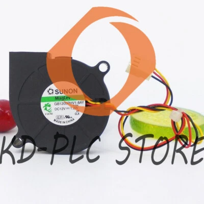 New SUNON GB1205PHV1-8AY 5015 DC 12V 1.2W 5cm 3-wire cooling fan - Image 1 of 2