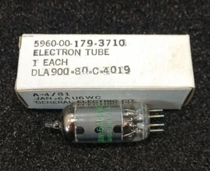 GE JAN-6AU6WC MILSPEC VINTAGE ELECTRON TUBE    6AU6WC 6AU6 - Picture 1 of 6
