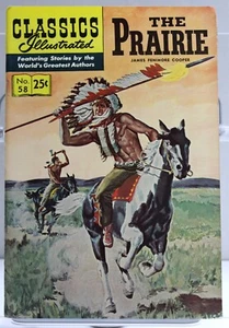 CÓMIC DE COLECCIÓN CLÁSICOS ILUSTRADOS #58 THE PRAIRIE 1969 ¡MUY BUENO! - Imagen 1 de 3