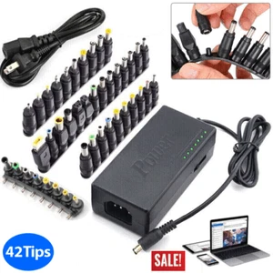 42 Tips 96W Universal Power Supply Charger for Laptop Notebook AC/DC Power - Picture 1 of 12