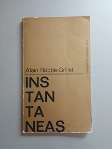 Alain Robbe-Grillet - Instantaneas - Cuadernos marginales N° 5 - Picture 1 of 3