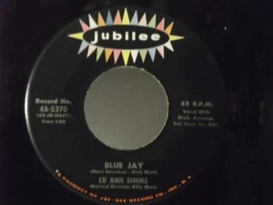 Lu Ann Simms,Jubilee 5370,"Blue Jay",US,7" 45,1958 Girl Group classic sound,MINT - Bild 1 von 2