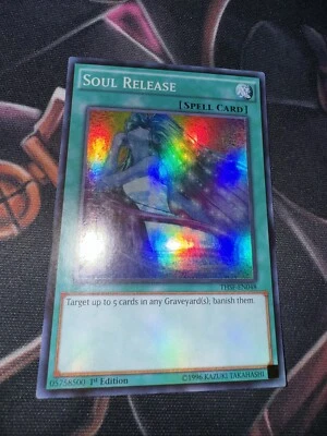Yu-Gi-Oh! TCG Soul Release - THSF-EN048 - Super Rare 1st Edition Near Mint - Image 1 of 3