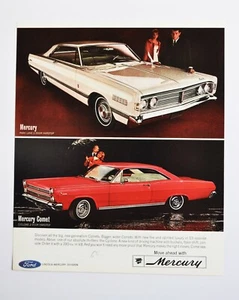 Anuncio de coche grande - 1966 Mercury Park Lane & Comet (póster impreso en anuncio) - Imagen 1 de 1