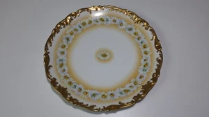 Limoges T&V 12 Zoll Gänseblümchen Porzellan Teller hergestellt für Ray J. Bour - Bild 1 von 6