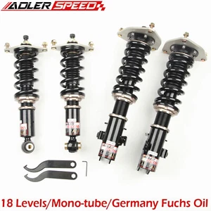 18 Level Adjust Damper Springs Coilovers Suspension Kit For WRX STI 15-18 New - Foto 1 di 11