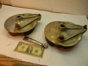 2 count 69 Honda CB750 Rear Brake Hubs; Vintage Bike parts - Picture 1 of 5