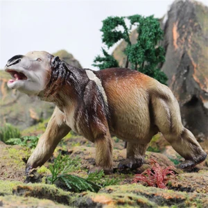 Diprotodon Model Marsupialia Animal Figure Realistic Toys Scene Decor Kids - Picture 1 of 5