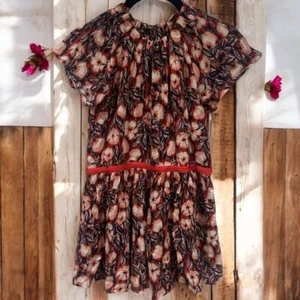 NEW Gymboree Floral Babydoll Dress Girl's Size 7 - Picture 1 of 9
