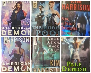The Hollows Book Lot of 6 Hardcover Books by Kim Harrison Dustjackets - Picture 1 of 7