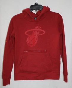 NBA Jordan Miami Heat Boys Youth Red Hoodie Pullover Sweatshirt | Sz: M (10-12) - Picture 1 of 8