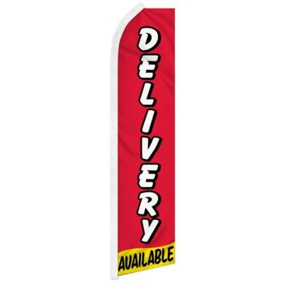 DELIVERY AVAILABLE advertising super flag polyester banner *POLE NOT INCLUDED* - Image 1 of 4
